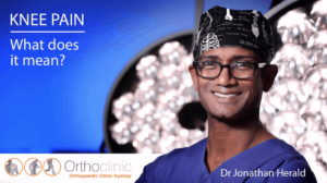 Dr Jonathan Knee Pain Video